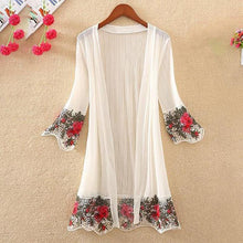 Load image into Gallery viewer, Embroidered  Embroidery Elegant Cardigans