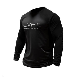 Fashion Cotton Sports Fitness Long-Sleeved Shirt