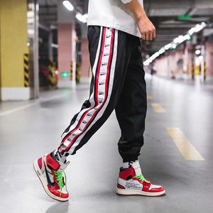 Street Hiphop Beamed String Casual Pants