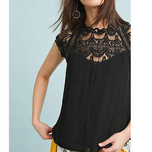 Elegant Lace Patchwork Camis