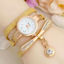 Load image into Gallery viewer, Fashion Pu Leather Ladies Quartz Casual Wristwatch Woman&#39;s Watch