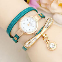 Load image into Gallery viewer, Fashion Pu Leather Ladies Quartz Casual Wristwatch Woman&#39;s Watch