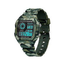 Load image into Gallery viewer, Square Business Waterproof Multifunction Sports Electronic Watch Men