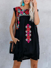 Load image into Gallery viewer, Summer New Embroidered Casual Dress