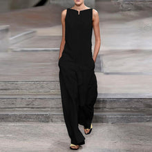 Load image into Gallery viewer, Fashion Plain Long Sleeve Jumpsuits
