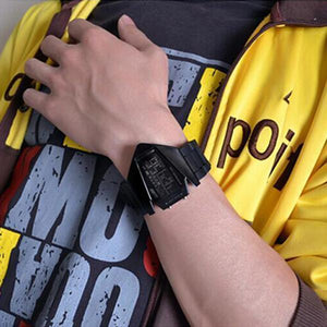 Fashion Mens Hot Aircraft Personality Creative Led Watch