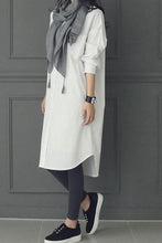 Load image into Gallery viewer, Fashion Casual Pure Color Long Shirt