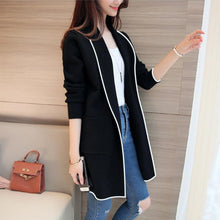 Load image into Gallery viewer, Pure Color Fashion Lapel With Loose Long Sleeve Coat