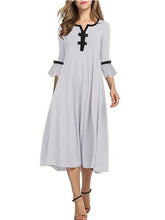 Load image into Gallery viewer, Sweet Heart  Color Block Maxi Dress