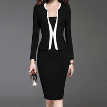 Load image into Gallery viewer, Shawl Collar  Single Breasted  Decorative Button  Colouring Bodycon Dress