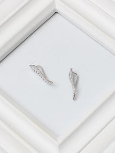 Fashion Leaf Alloy Earrings