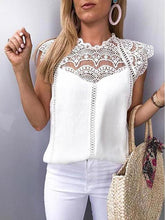 Load image into Gallery viewer, Elegant Lace Patchwork Camis