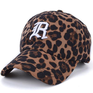 Fashion   Casual  Leopard print  Baseball cap topee casquette