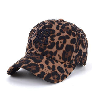 Fashion   Casual  Leopard print  Baseball cap topee casquette