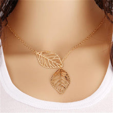 Load image into Gallery viewer, Fashion simple retro leaf necklace