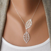 Load image into Gallery viewer, Fashion simple retro leaf necklace