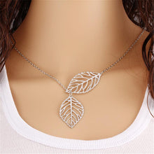 Load image into Gallery viewer, Fashion simple retro leaf necklace