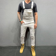 Load image into Gallery viewer, Men&#39;s Fashion Pure Colour Denim Overalls