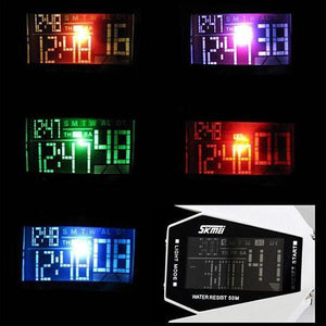 Fashion Mens Hot Aircraft Personality Creative Led Watch