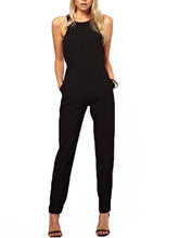 Load image into Gallery viewer, Elegant Rompers Sleeveless Jumpsuit Casual Solid  Jumpsuit