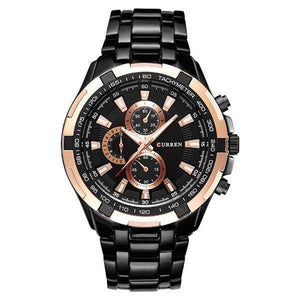 Fashion Casual Men's Stainless Steel Quartz Watch