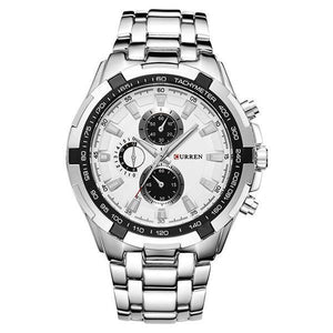 Fashion Casual Men's Stainless Steel Quartz Watch