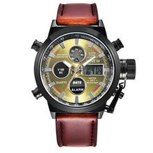 Load image into Gallery viewer, Men&#39;s Belt Quartz Digital LED Watch