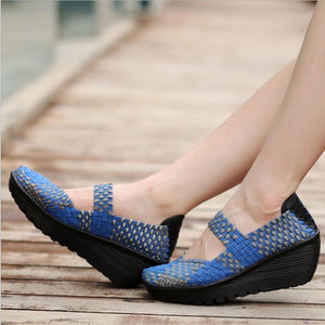 Color Block Casual Shoes