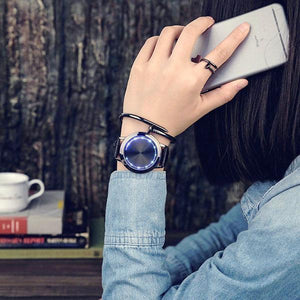 Fashion Mens Creativity LED Waterproof Watch