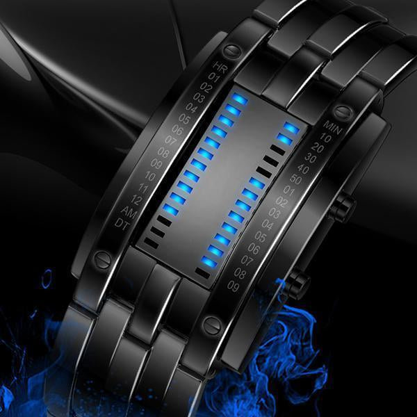 Fashion Creative Watches Mens Luxury Brand Digital LED Display