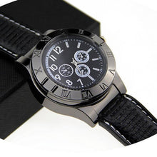 Load image into Gallery viewer, USB Lighter Men&#39;s Casual Quartz Wristwatches