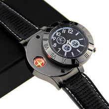 Load image into Gallery viewer, USB Lighter Men&#39;s Casual Quartz Wristwatches