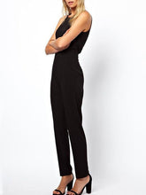 Load image into Gallery viewer, Elegant Rompers Sleeveless Jumpsuit Casual Solid  Jumpsuit