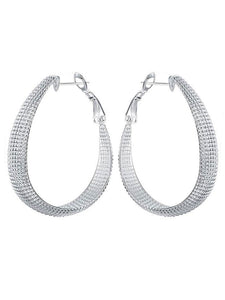 Metal Circle Chic Earrings