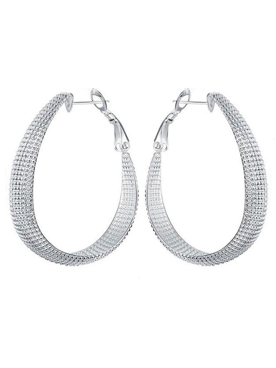 Metal Circle Chic Earrings