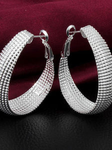 Metal Circle Chic Earrings