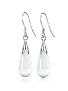 Plain Water Drop Shape Earrings For Women