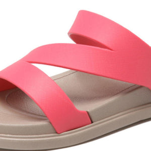 Flat  Peep Toe  Beach Casual Slippers