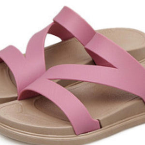 Flat  Peep Toe  Beach Casual Slippers