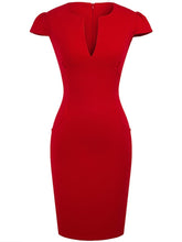 Load image into Gallery viewer, Sweet Heart  Plain Bodycon Dress