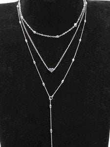 Three Pieces Long Necklaces For Women