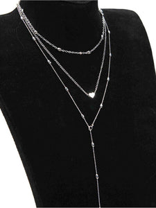 Three Pieces Long Necklaces For Women