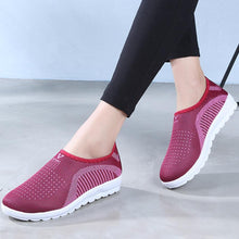 Load image into Gallery viewer, Color Block  Flat  Round Toe  Casual Sport Sneakers