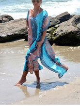 Load image into Gallery viewer, Turkey Gown Style Beach Dress Maxi Dress