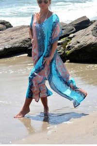 Turkey Gown Style Beach Dress Maxi Dress