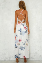 Load image into Gallery viewer, Elegant Sexy Floral Print Vacation Maxi Dress