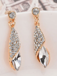 Glass Shinning Women Earrings