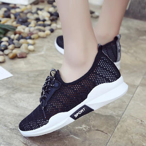 Plain  Flat  Criss Cross  Round Toe  Casual Sport Sneakers