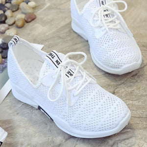 Plain  Flat  Criss Cross  Round Toe  Casual Sport Sneakers