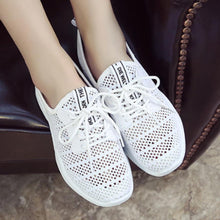 Load image into Gallery viewer, Plain  Flat  Criss Cross  Round Toe  Casual Sport Sneakers